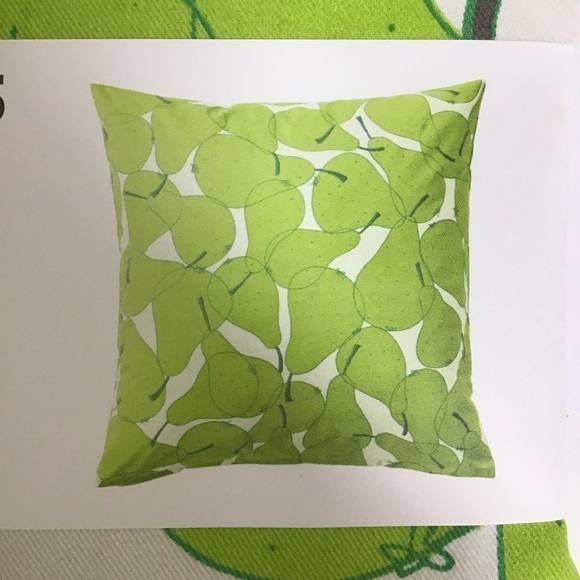 LAST 1! NEW IKEA SOMMAR 2015 Green Prickly Pear 20"x20" Throw Pillow Cover Sham - Picture 6 of 7